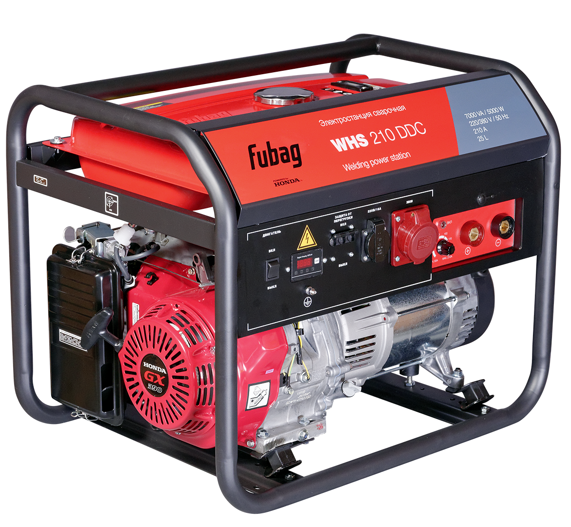 Fubag W H S210 D D C Welding Generator PNG