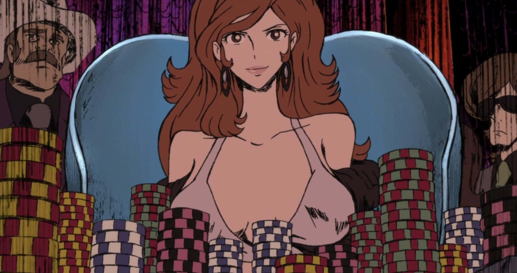 Fujiko Mine Casino Koningin Achtergrond