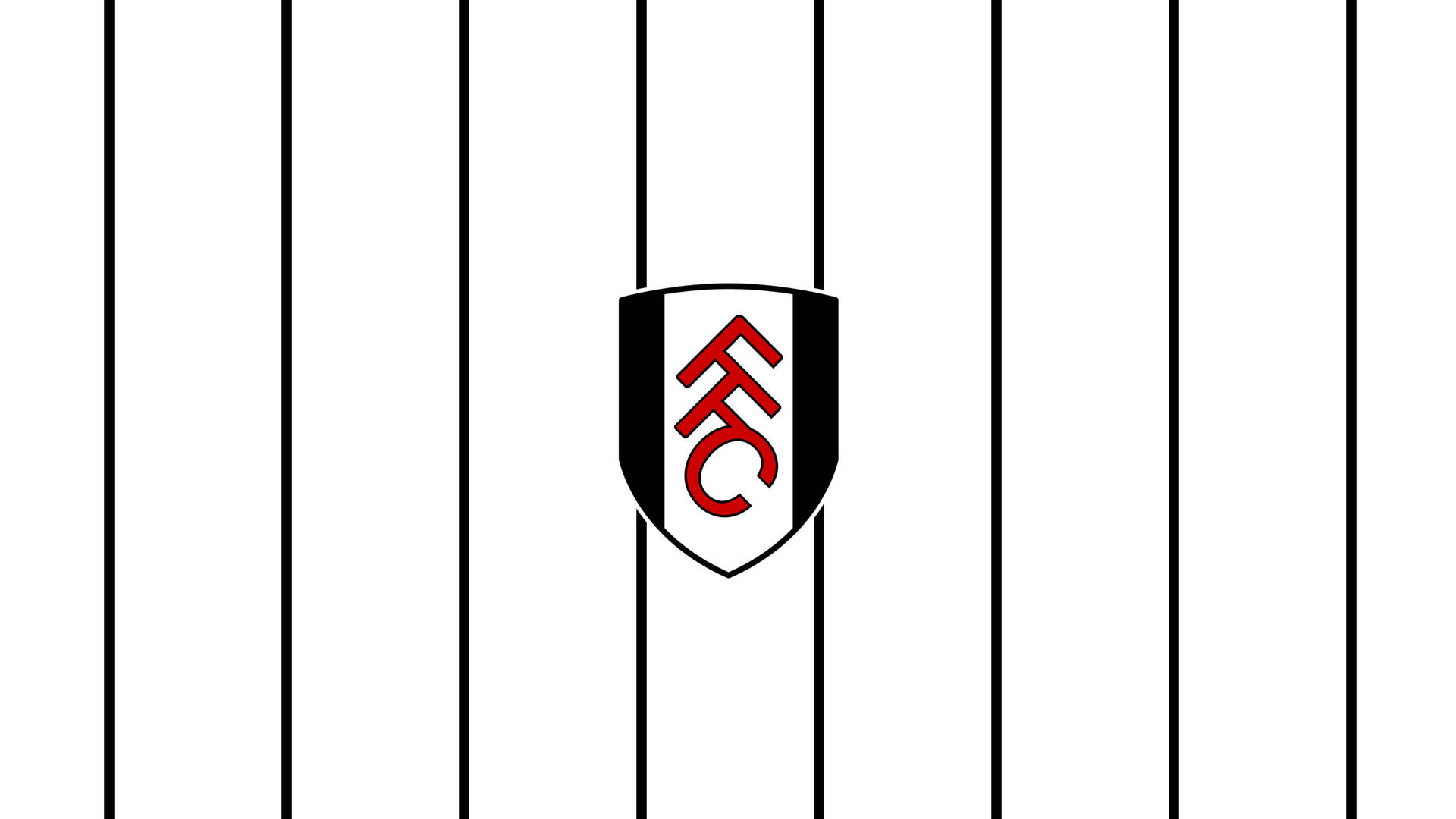 Fulham FC Pinstripes Background Wallpaper
