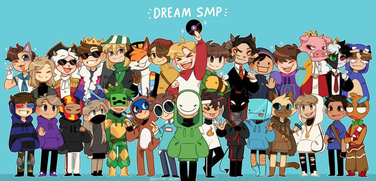 Full Dream Smp Minecraft Background