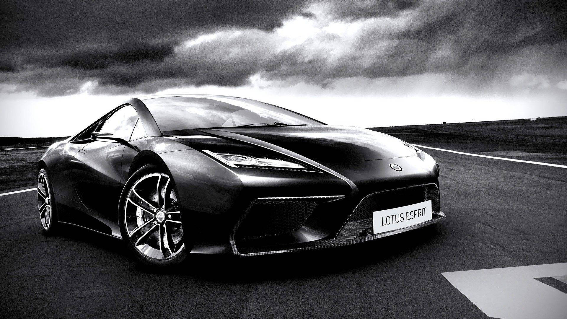 Fuld HD-bil sorte lotus-billedtæppe lavet af materialer af høj kvalitet Wallpaper