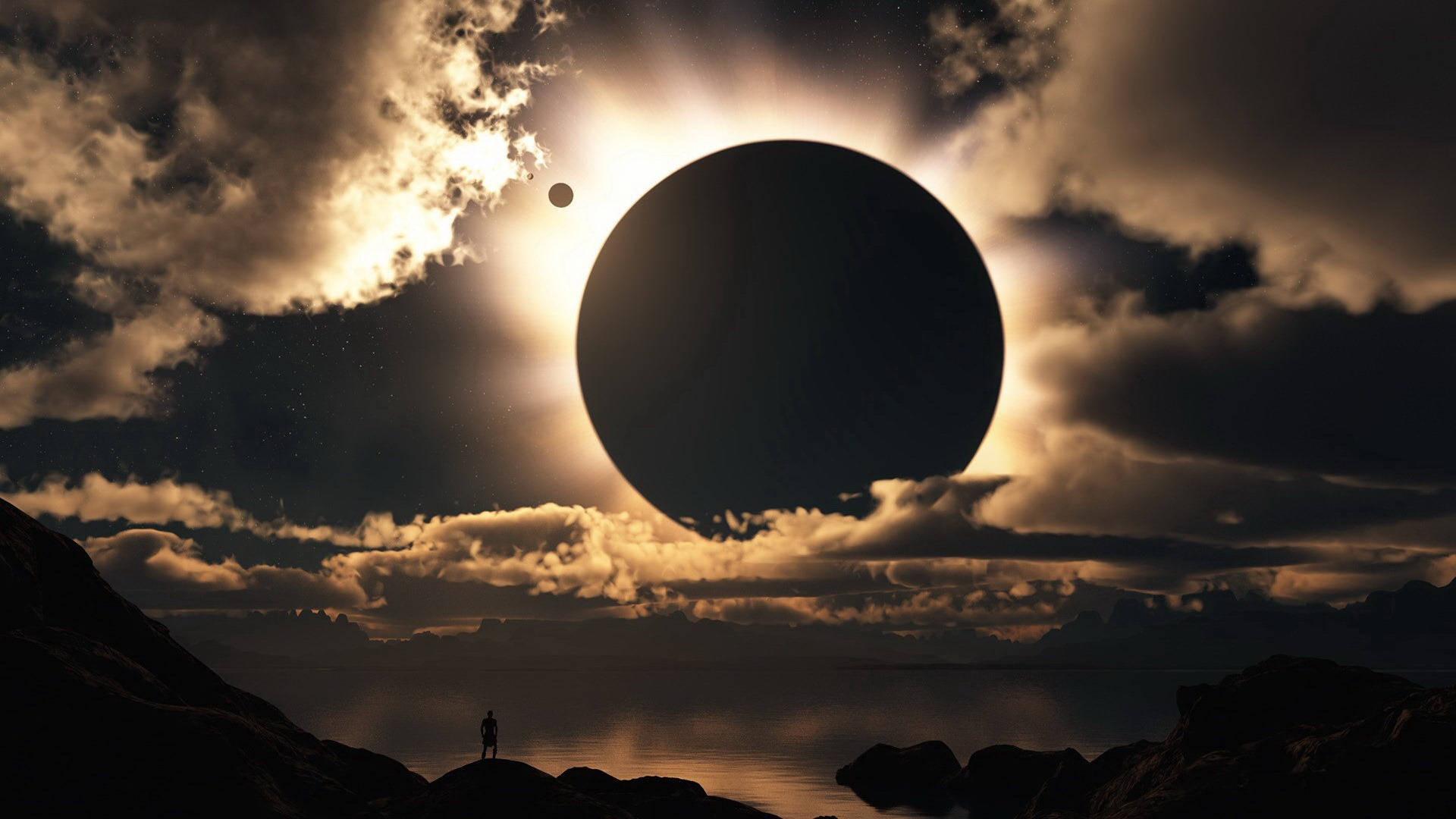 Full Hd Tablet Solar Eclipse Wallpaper
