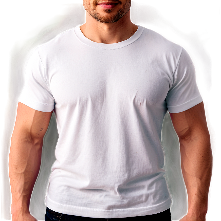 Full Hd White T-shirt Mockup Png Ucj94 PNG