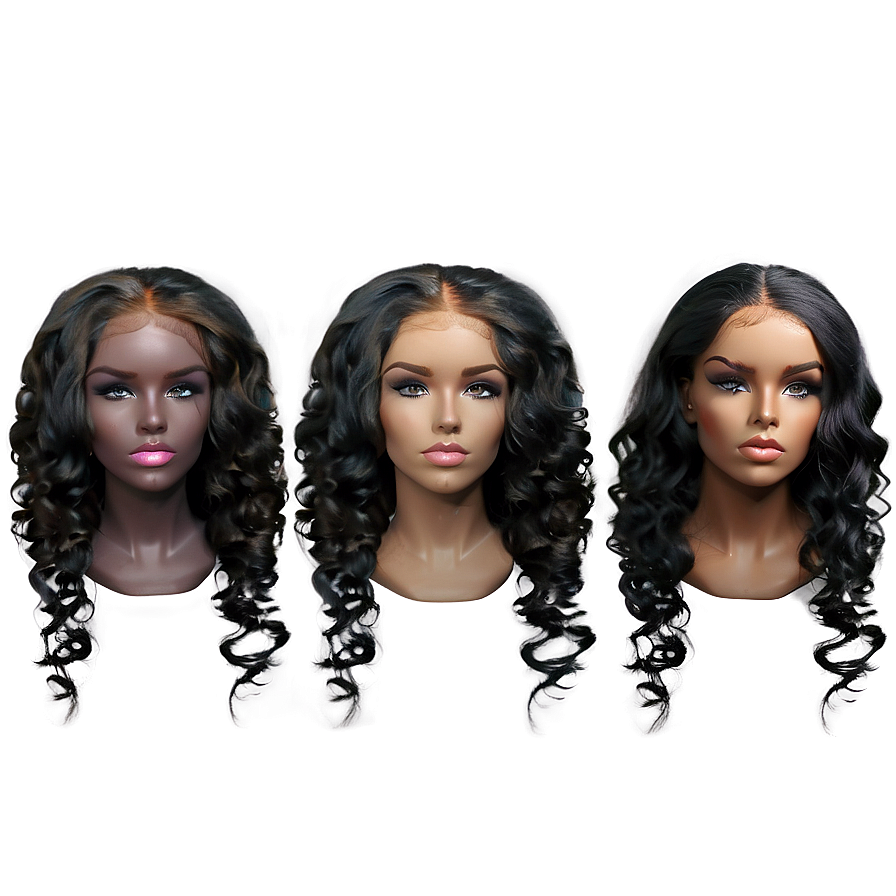 Full Lace Wig Png Fxa10 PNG