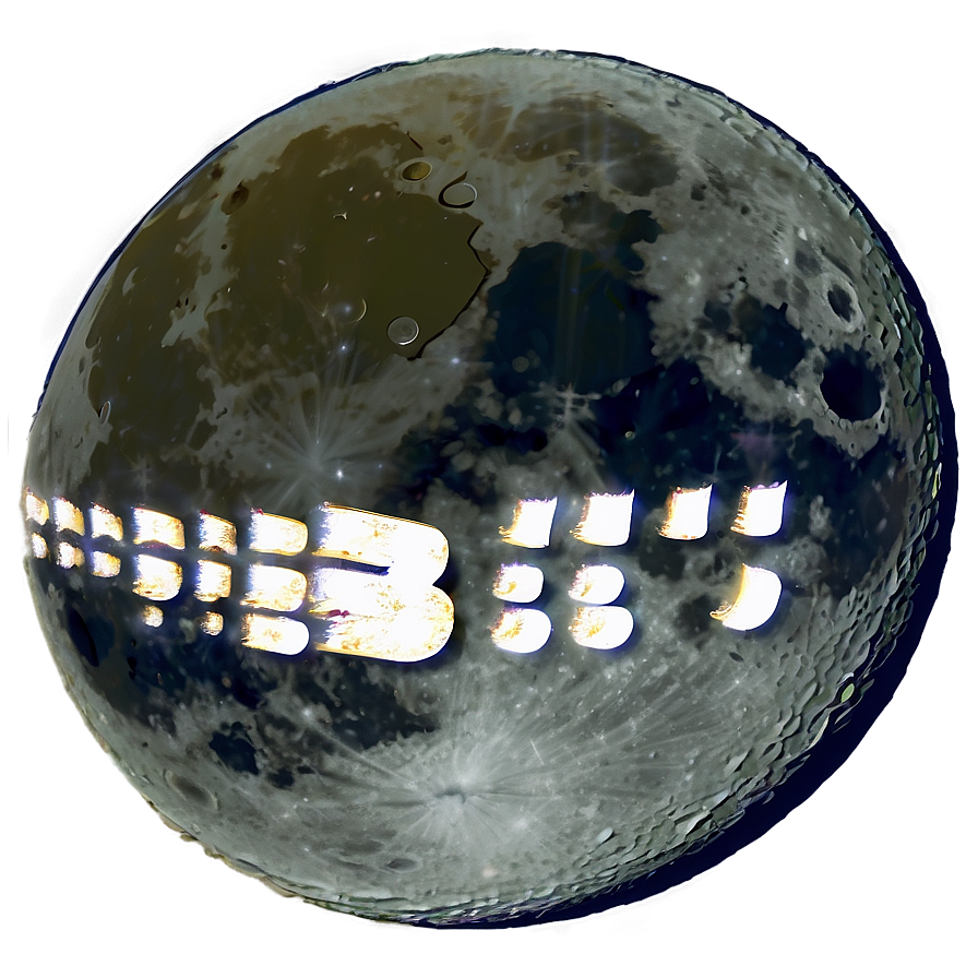 Full Moon Clear Sky Png 05242024 PNG