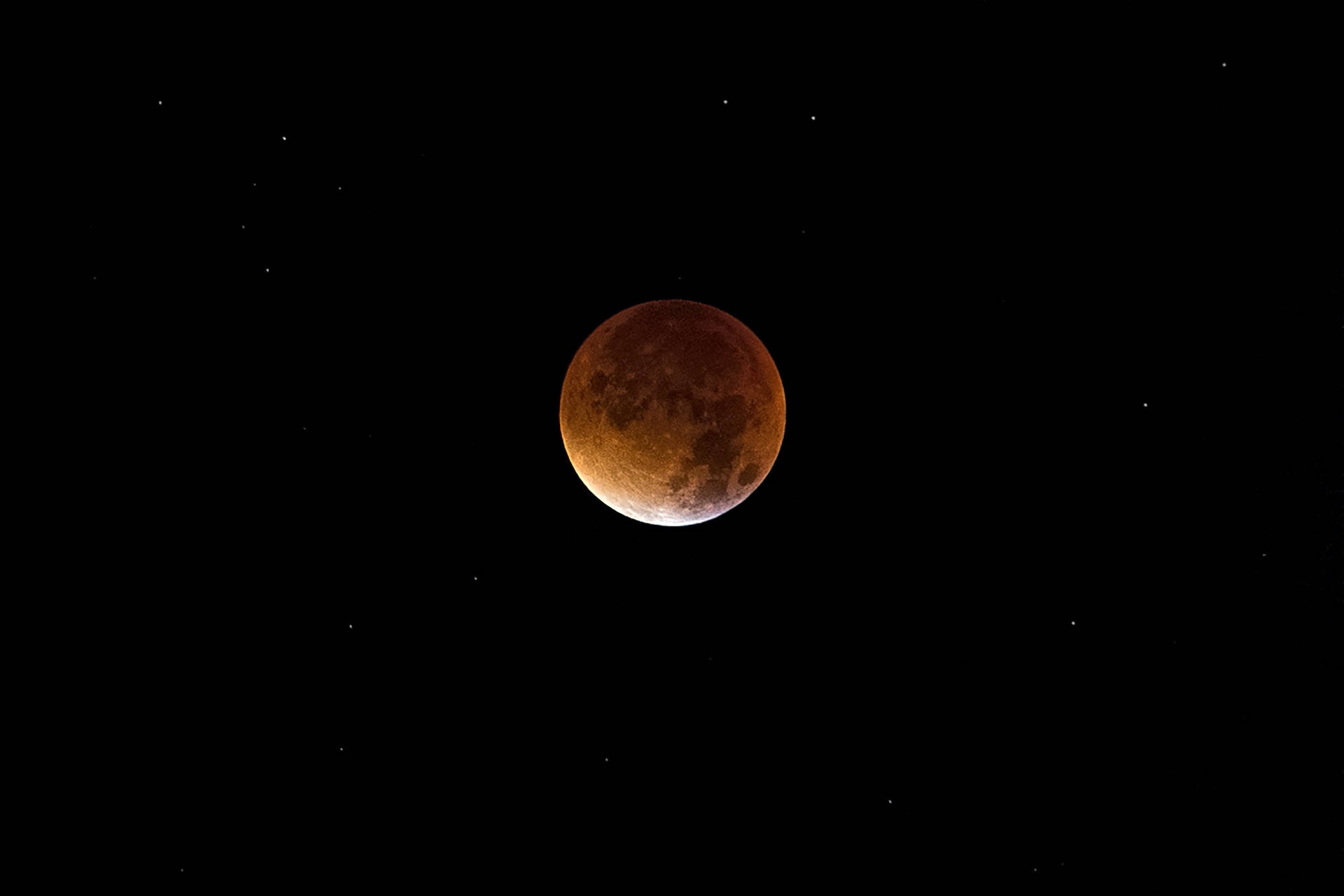 Lunallena Durante Un Eclipse Lunar Fondo de pantalla