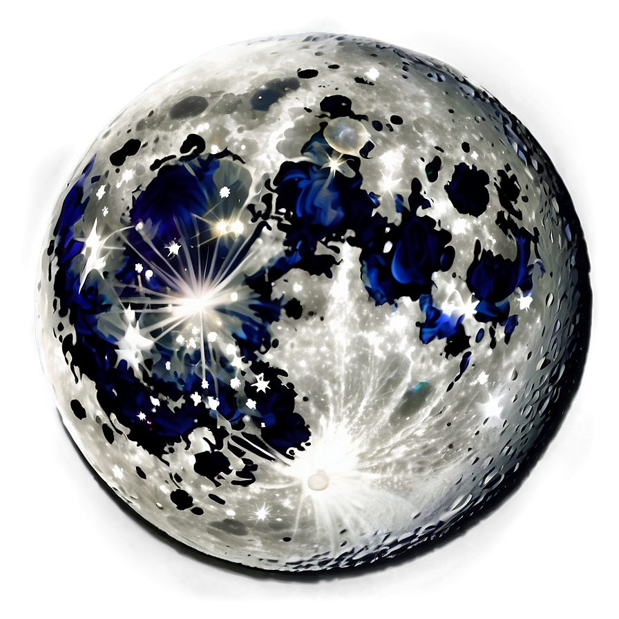 Download Full Moon Starry Background Png Mqp30 | Wallpapers.com