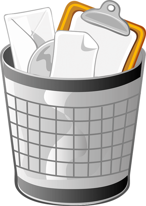 Full Recycle Bin Icon PNG