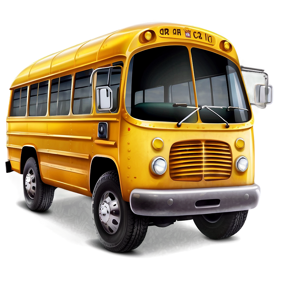 Fun Cartoon Bus Image Png Xjt PNG