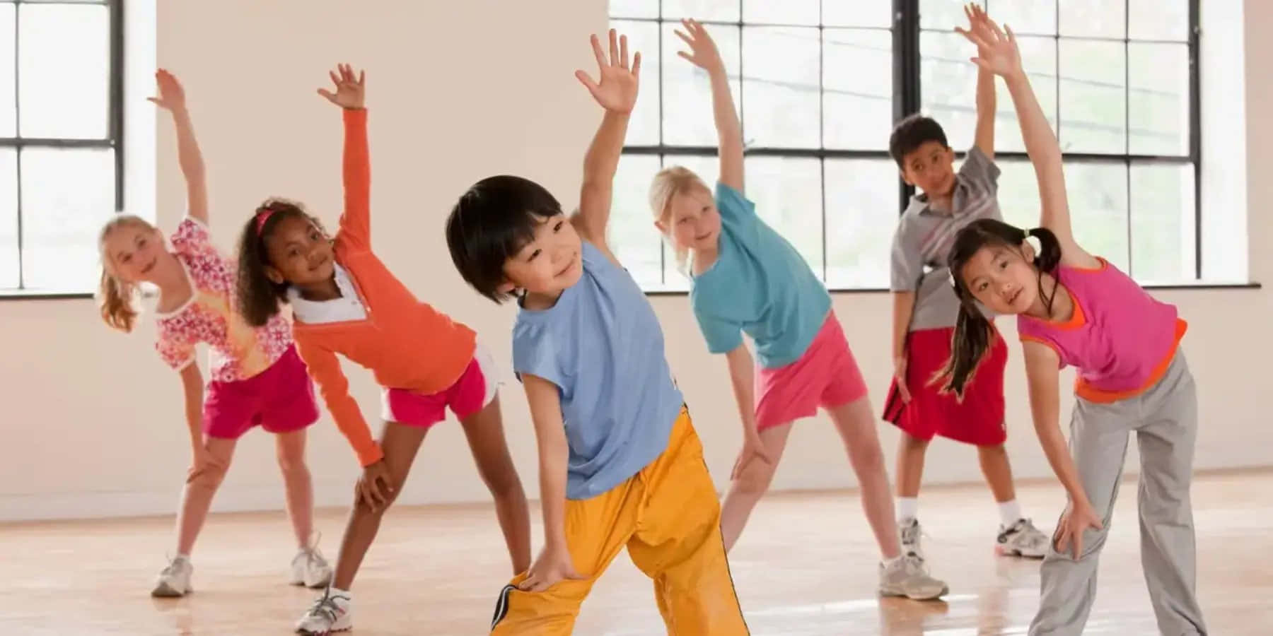 Kids Dance Practice Fun Pictures