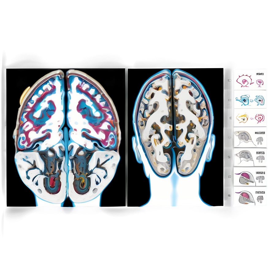 Download Functional Mri Brain Mapping Png Isf | Wallpapers.com