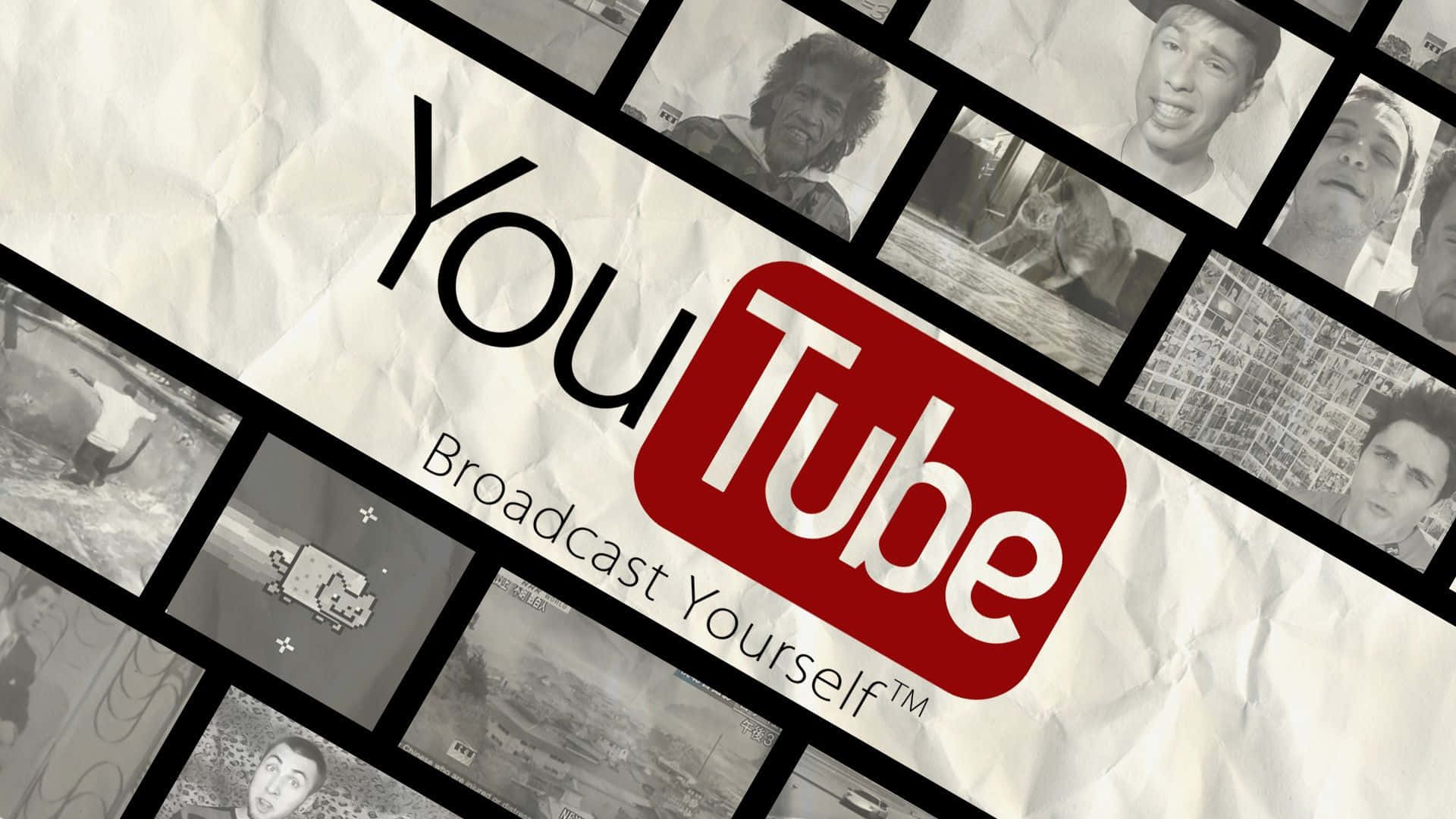 Fundocom O Logotipo Do Youtube Em 1920 X 1080.
