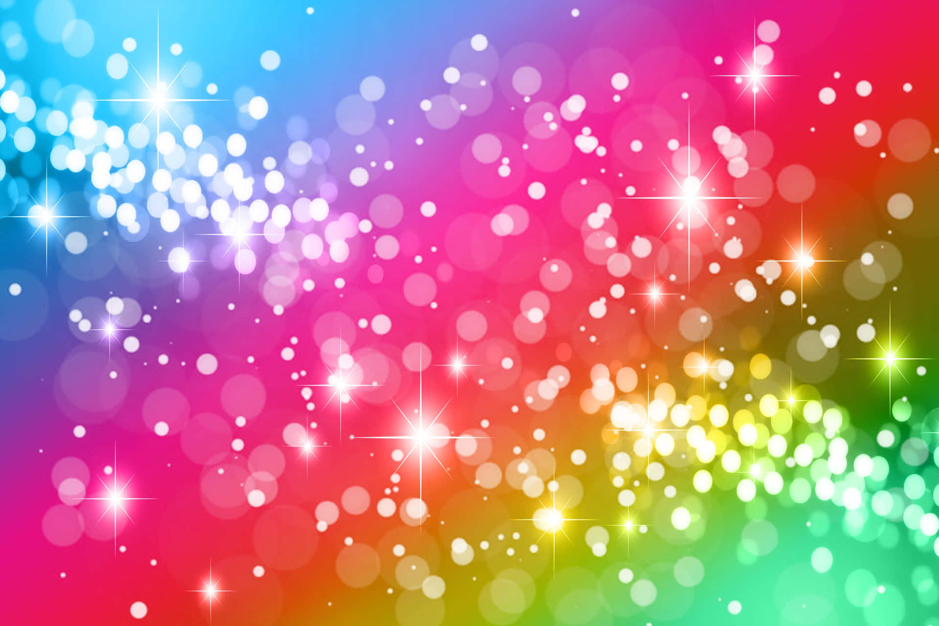 Fundode Glitter Arco-íris
