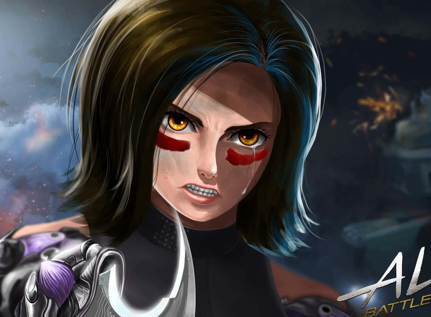 Fundode Tela Da Alita.