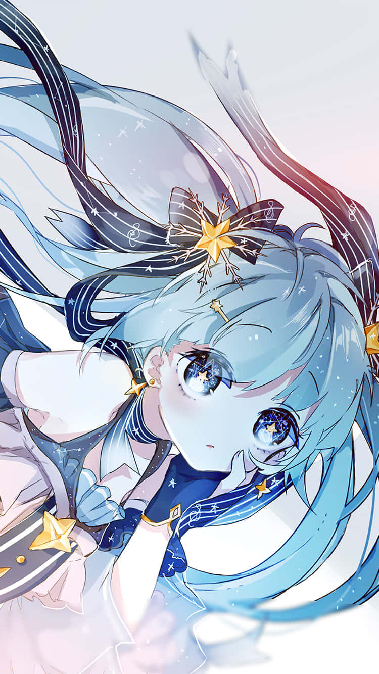 Fundode Tela De Anime Bonito Com Resolução De 750 X 1334