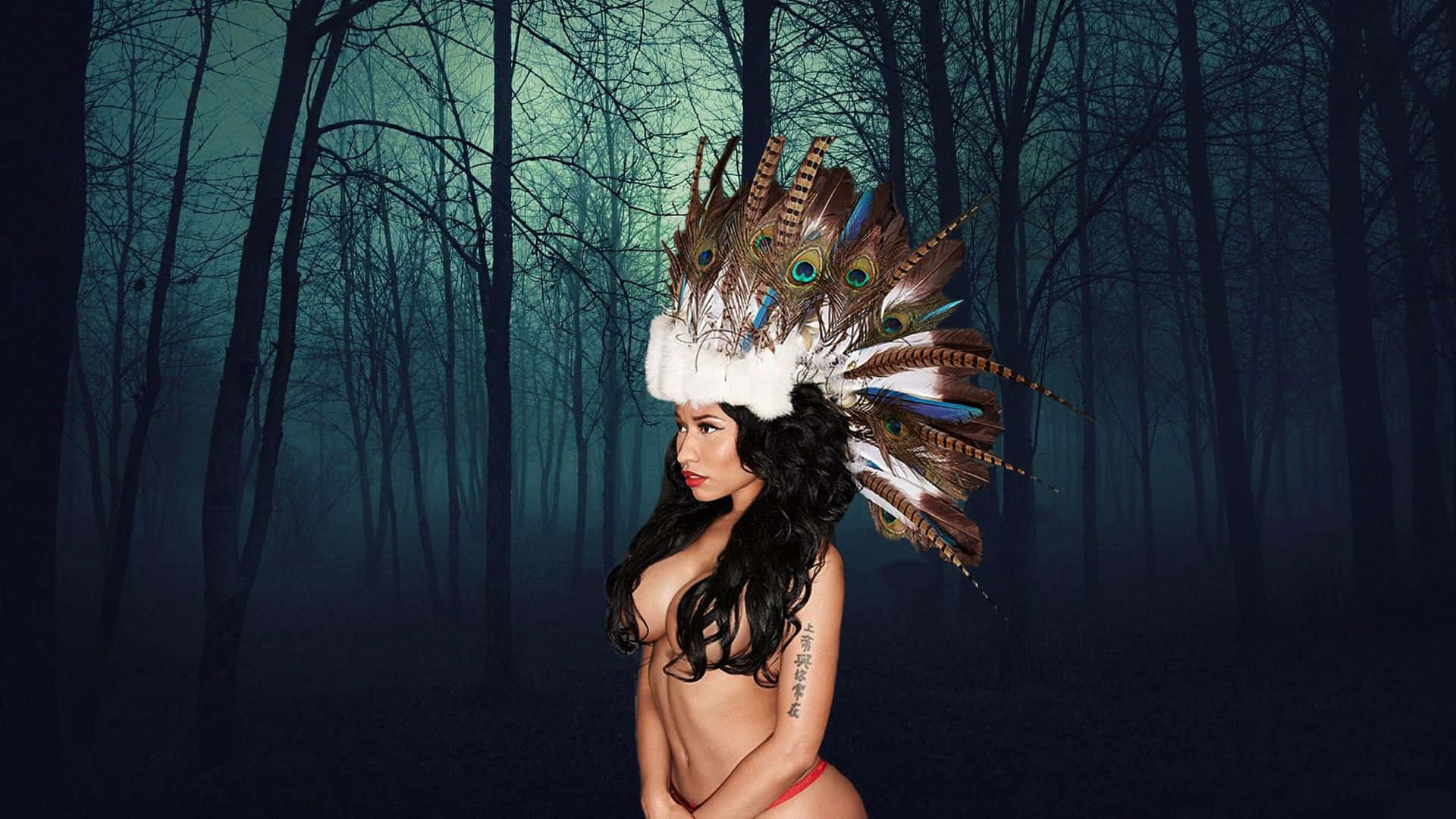 Fundode Tela De Nicki Minaj Em 1920 X 1080.