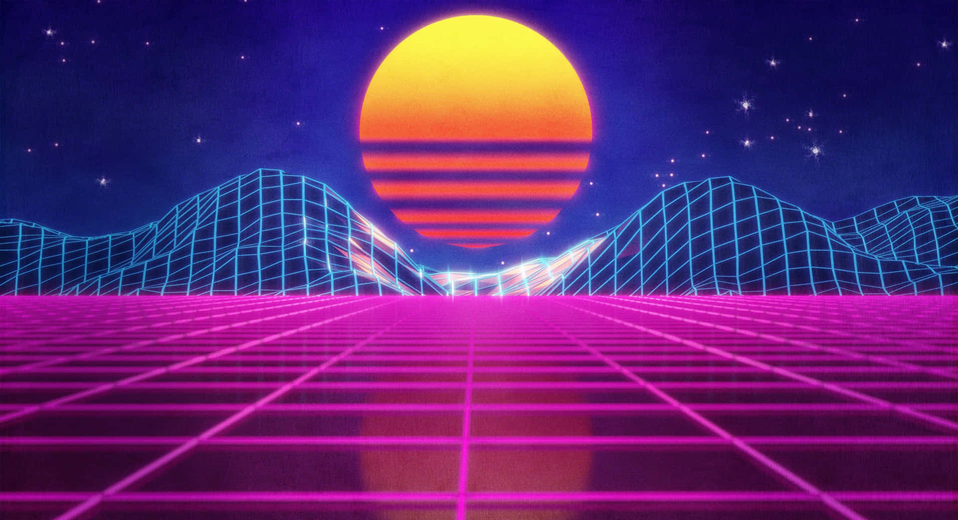 Fundode Tela Outrun