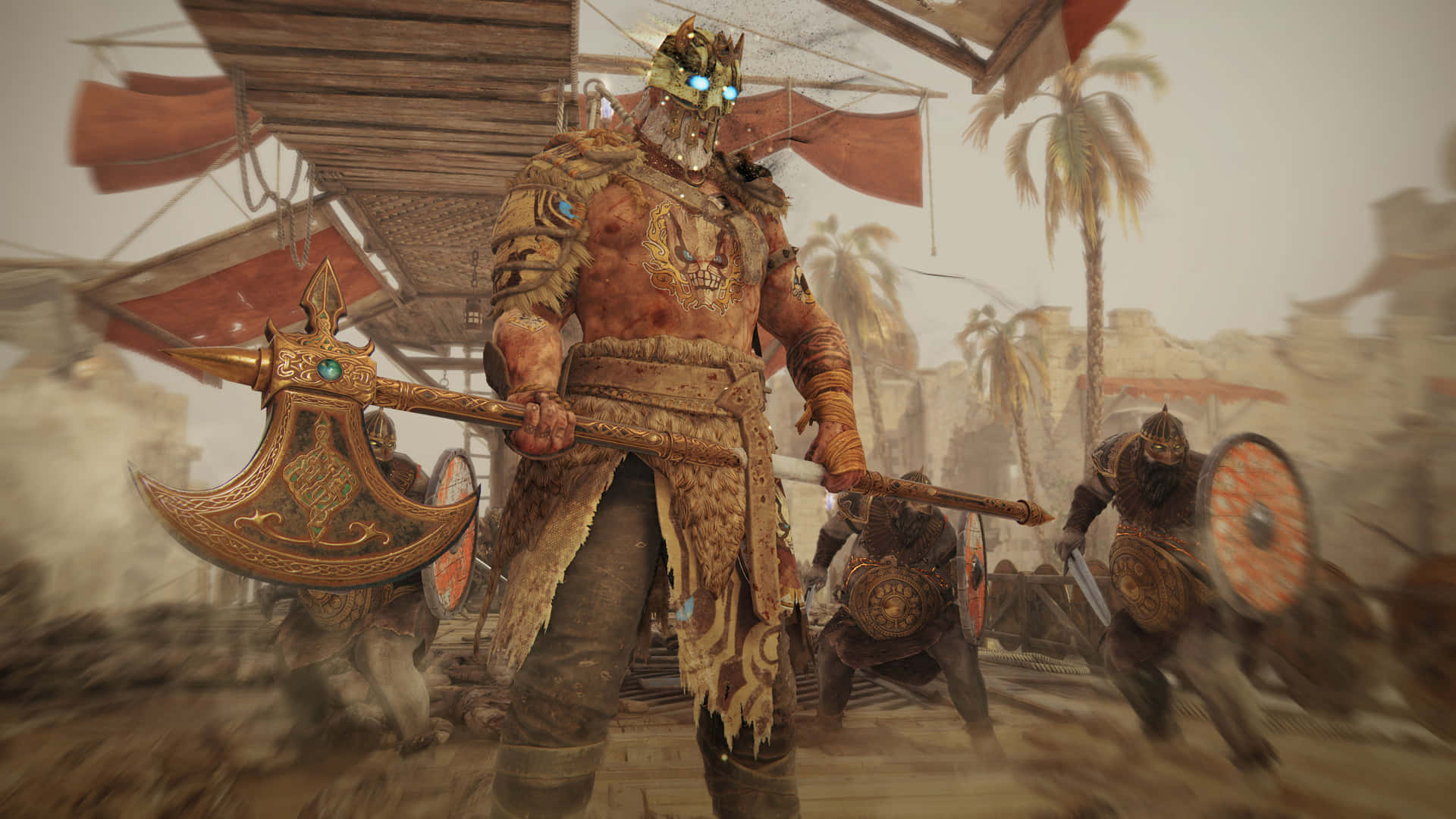 Fundode Tela Para For Honor Com Resolução De 3840 X 2160