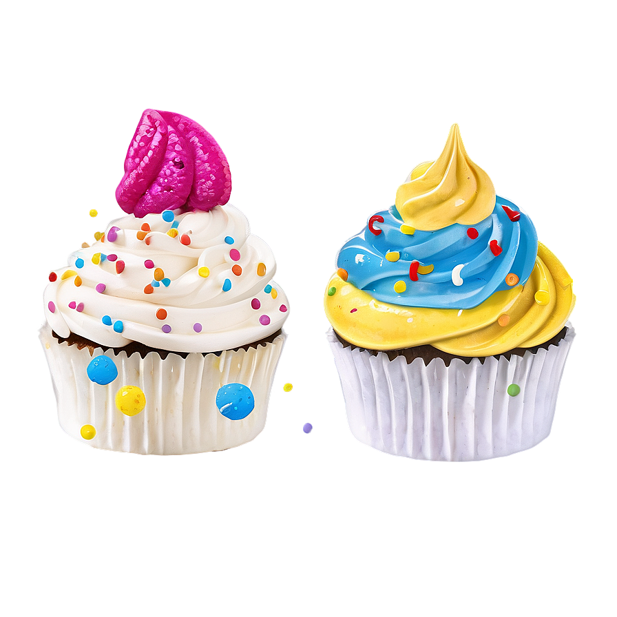 Funfetti Cupcakes Png Rel93 PNG