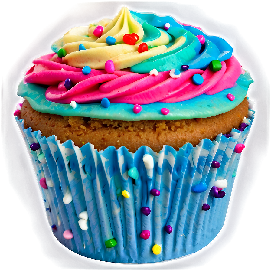 Funfetti Cupcakes Png Vyj83 PNG