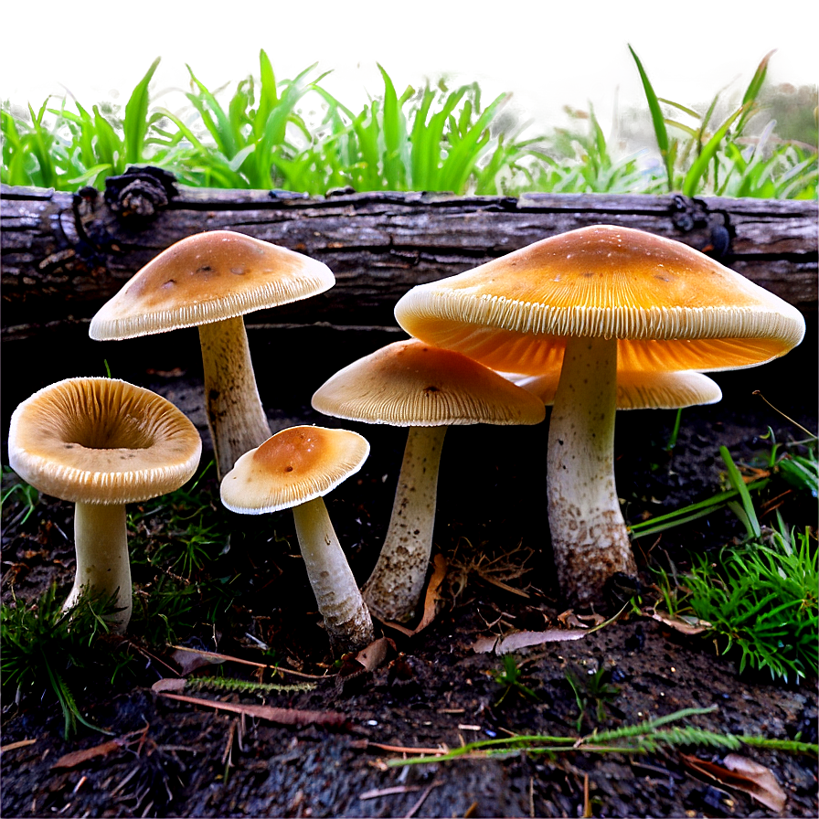 Download Fungi Under Log Png 56 | Wallpapers.com