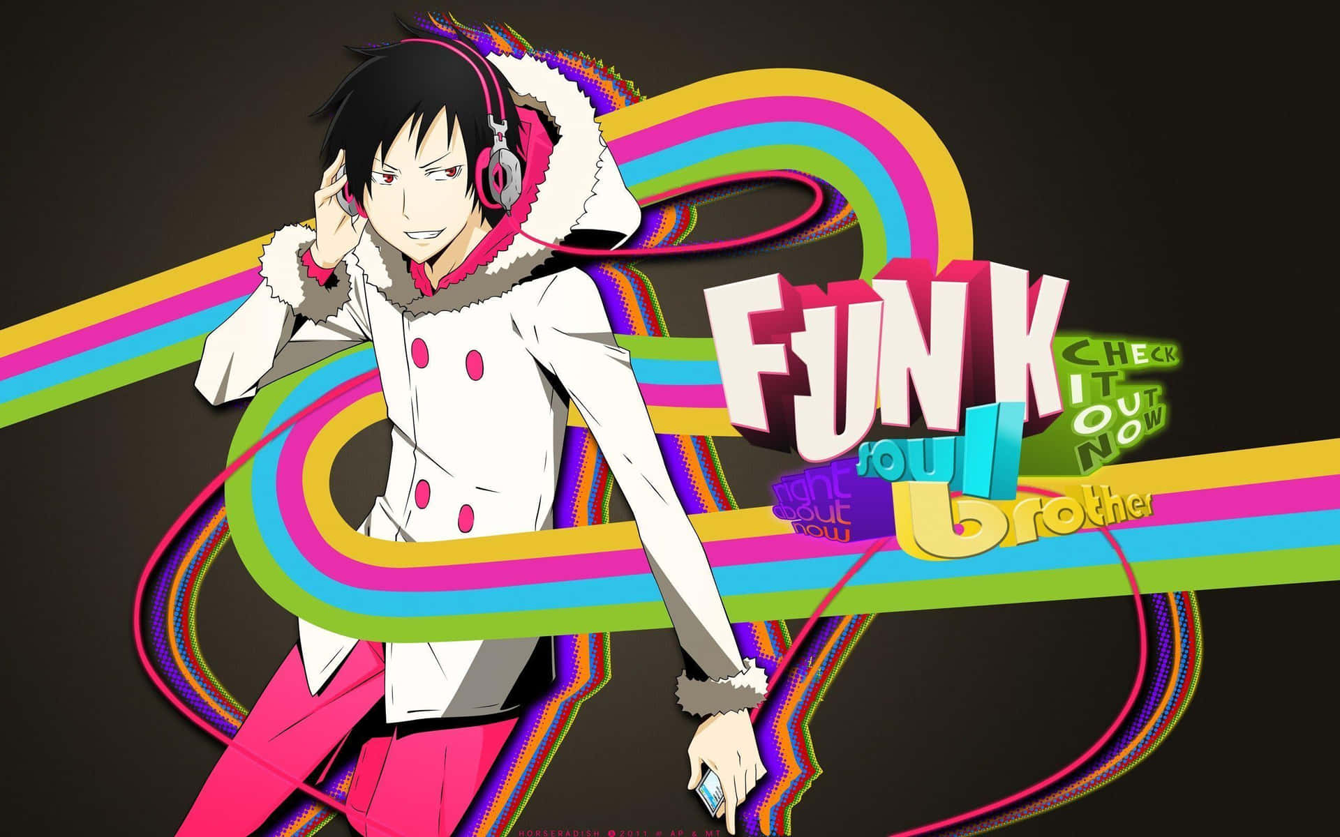"Funk it up and get grooving!" Wallpaper