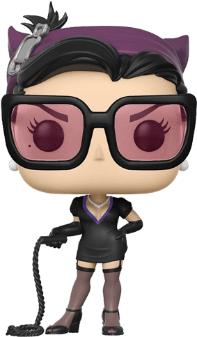 Funko Pop Catwoman Figure PNG