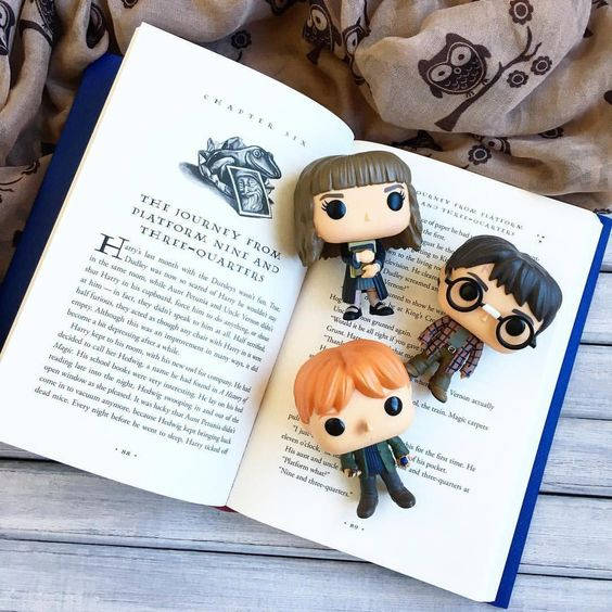 Captivating Collection of Harry Potter Funko Pop Characters Wallpaper