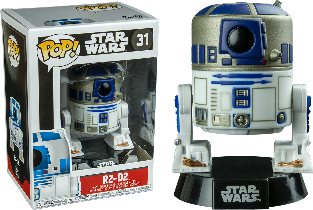 Funko Pop Star Wars R2 D2 Collectible PNG