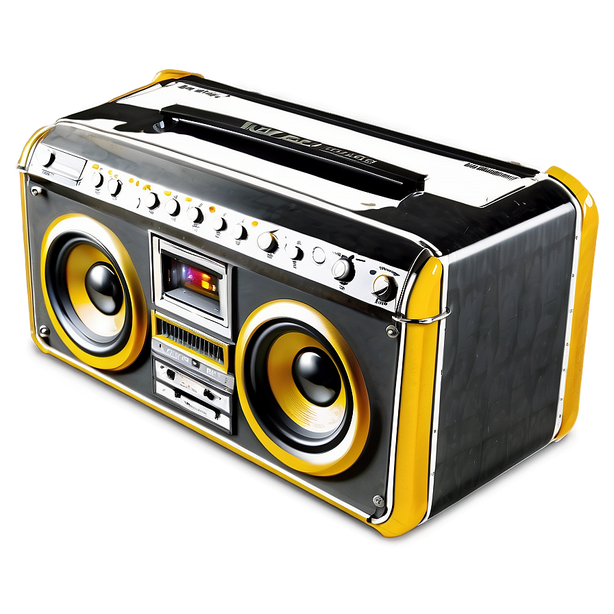 Download Funky Boombox Png Noa | Wallpapers.com