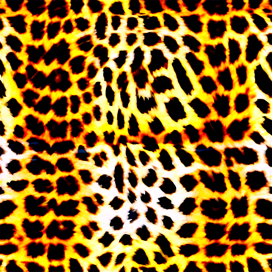 Funky Cheetah Print Image Png 05232024 PNG