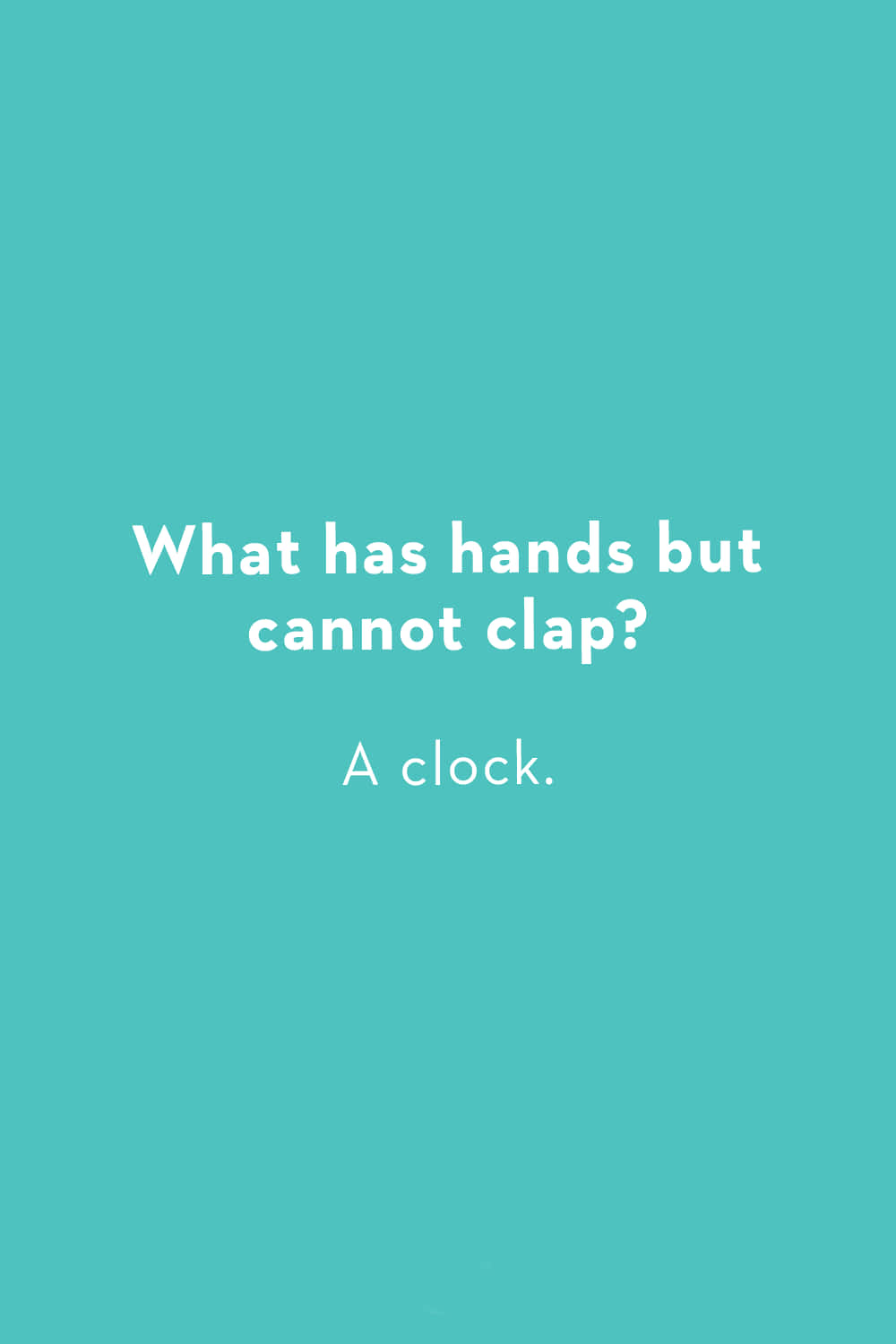 What Has Hands But Cannot Clap? A Clock Wallpaper