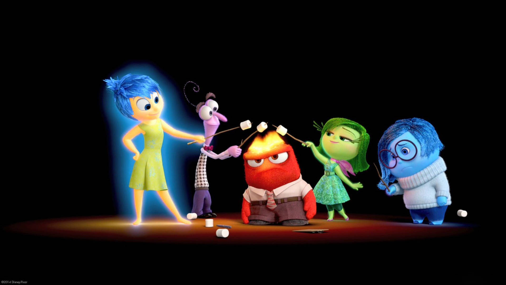 The intense Anger depicted in Disney Pixar's 