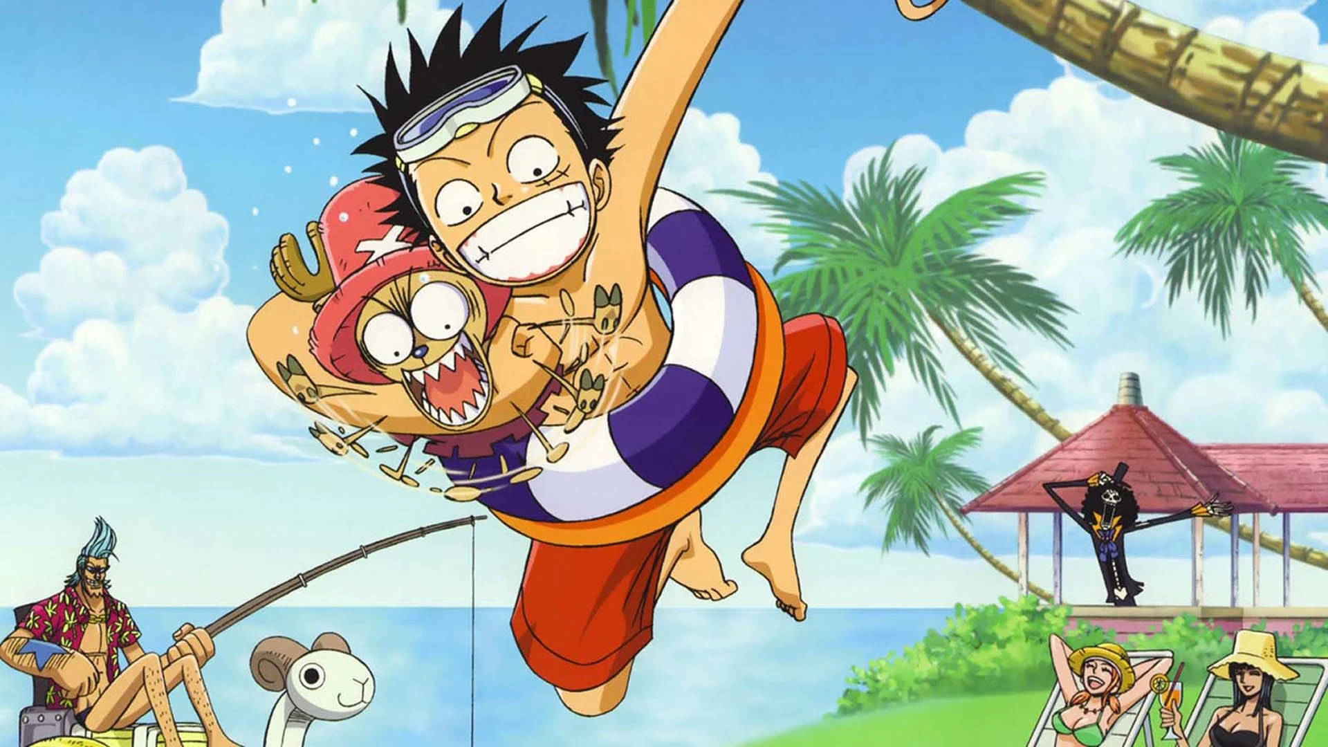 Funny Anime One Piece Pirate Crew Wallpaper