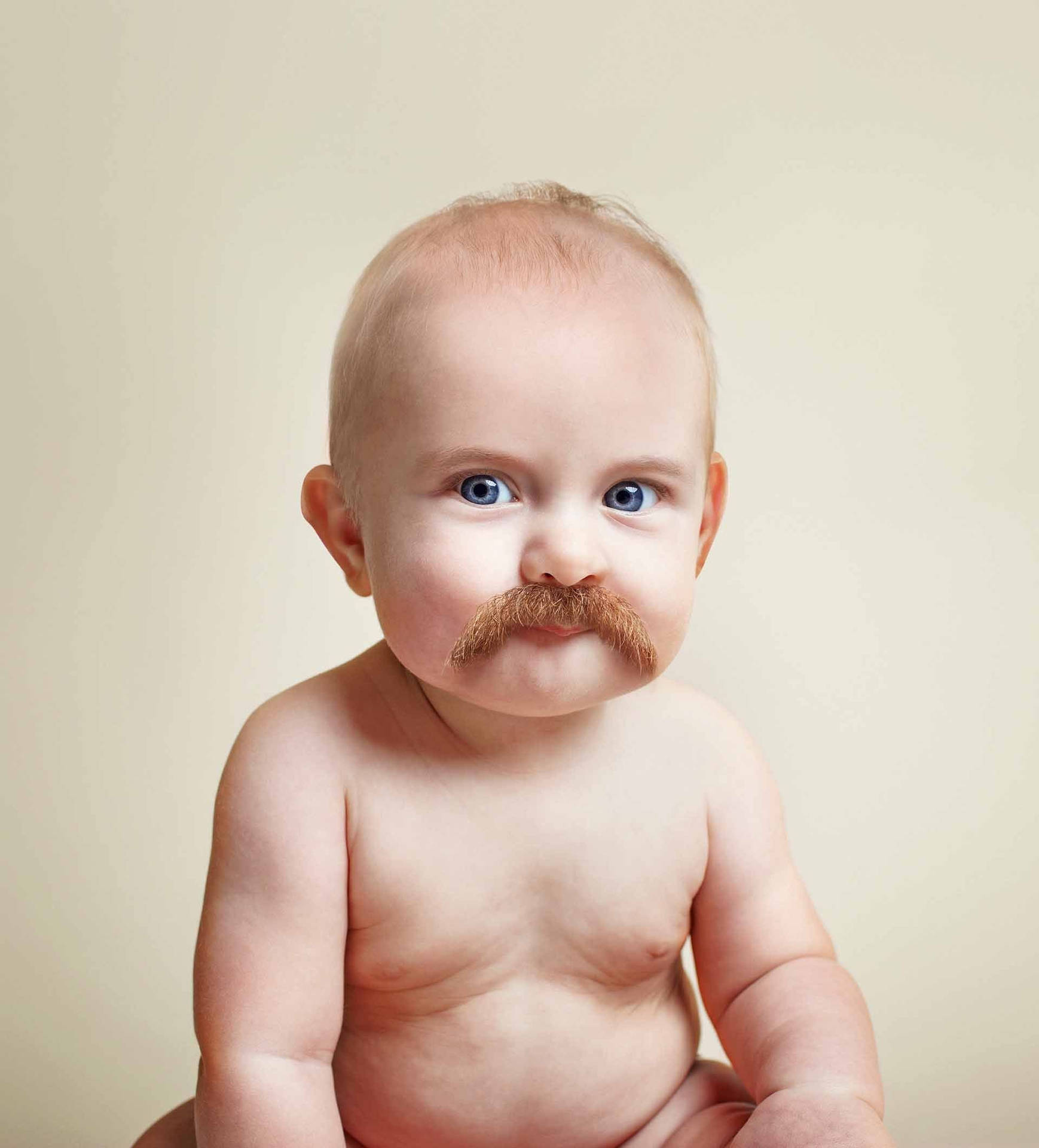 Funny Baby With Mustache Ls1hyj6cikry3zsx 