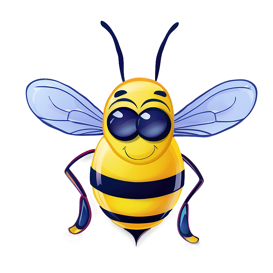 Download Funny Bee Png Grp54 | Wallpapers.com