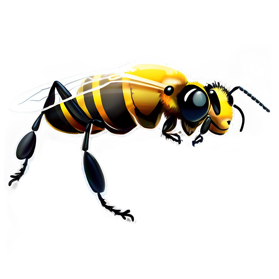 Funny Bee Png Krv64 PNG