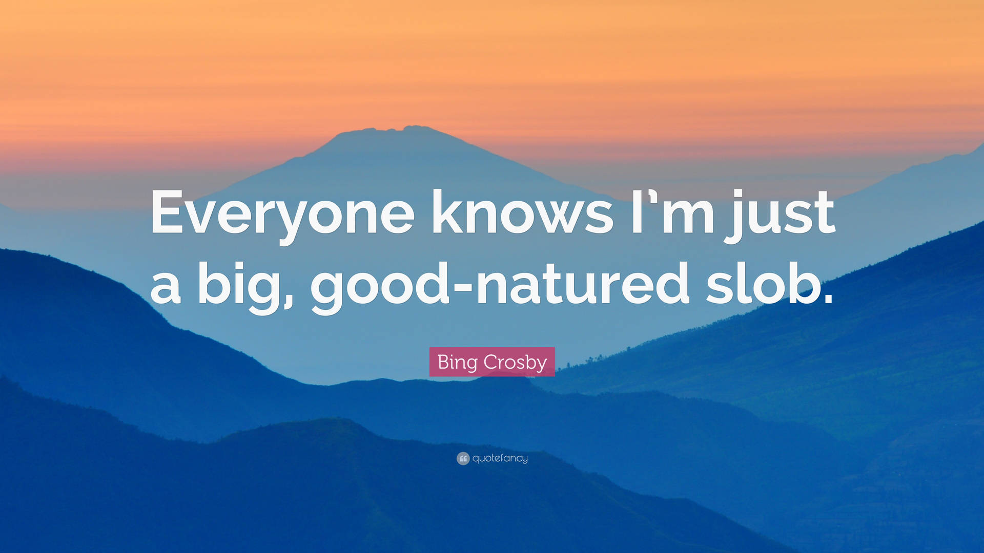 Sjove citater fra Bing Crosby Wallpaper