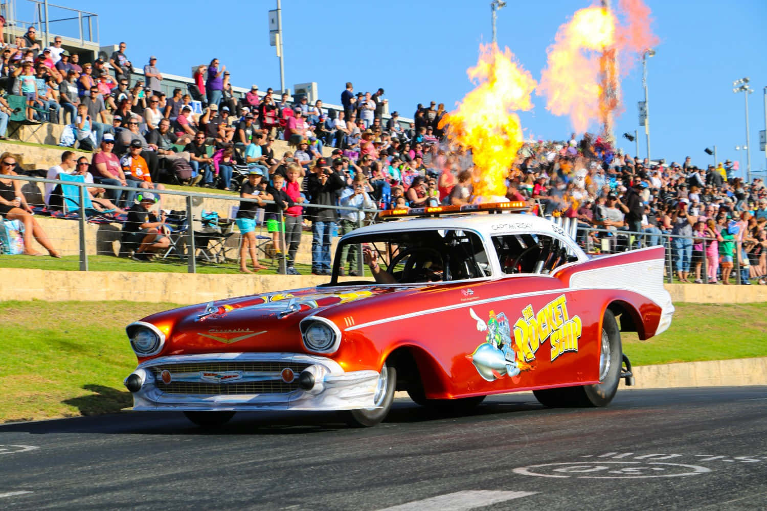 Funny Flaming Dodge Cars Picture