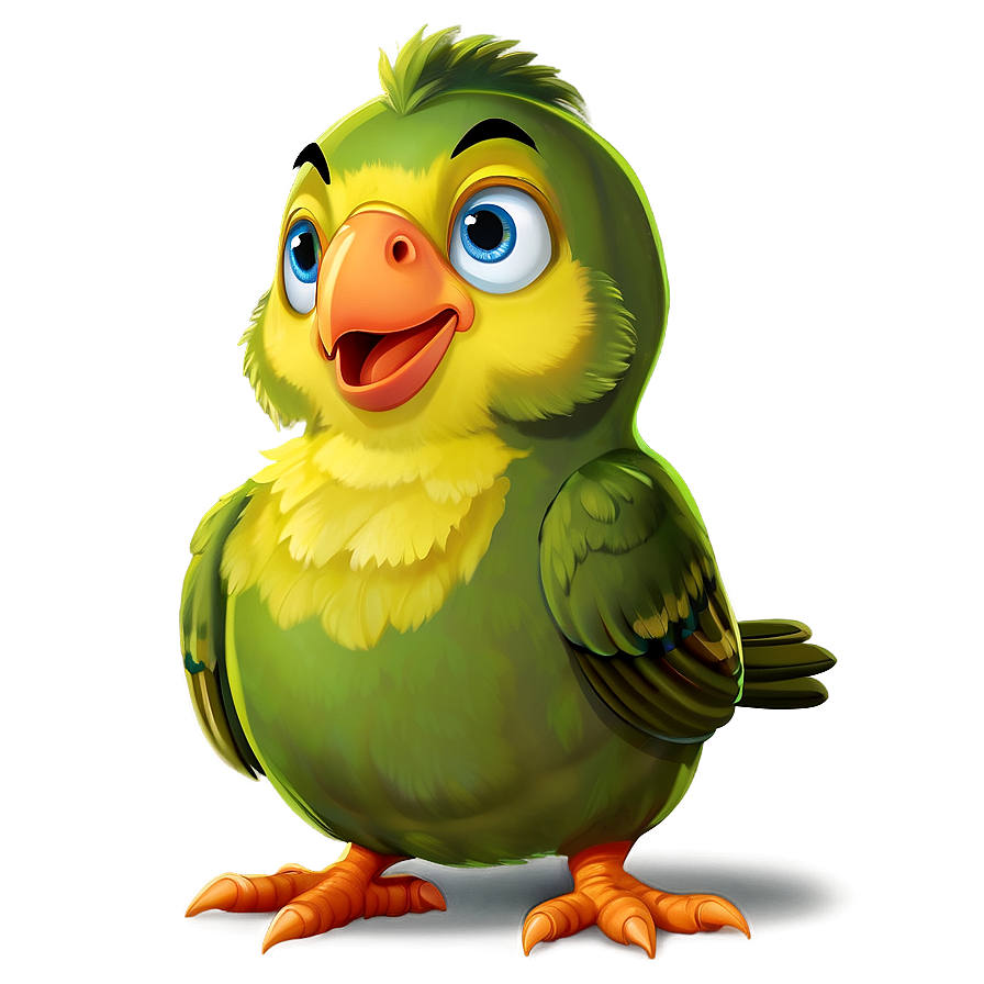 Funny Cartoon Bird Png Kex PNG