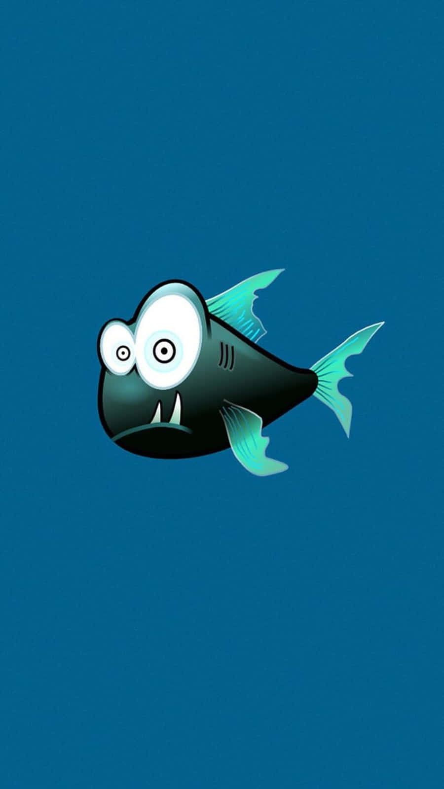 Funny Cartoon Fish Picture
