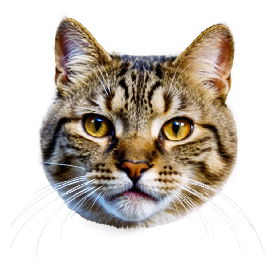 Download Funny Cat Face Png 20 | Wallpapers.com