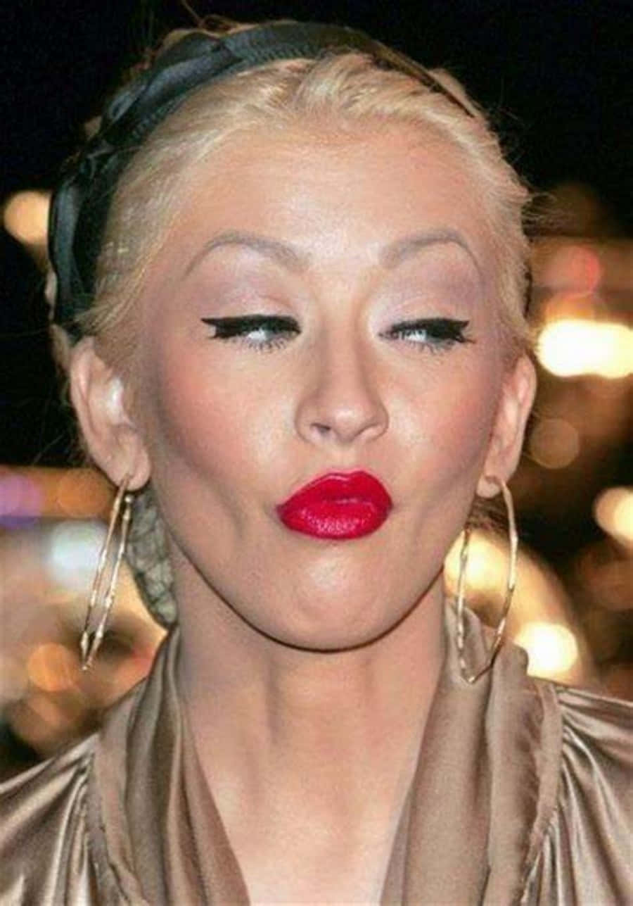 Christina Aguilera Funny Celebrity Pictures