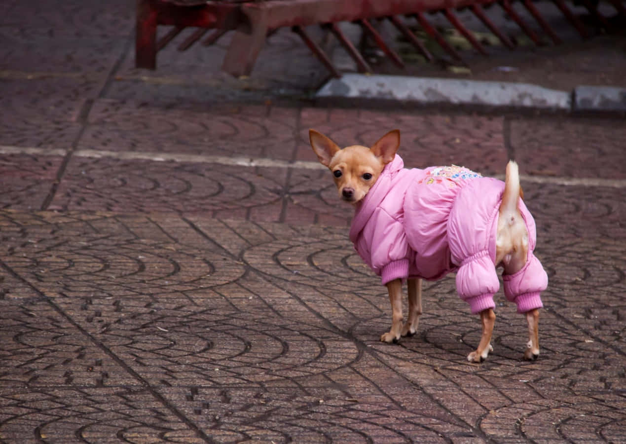 Funny Fashionista Chihuahua Pictures