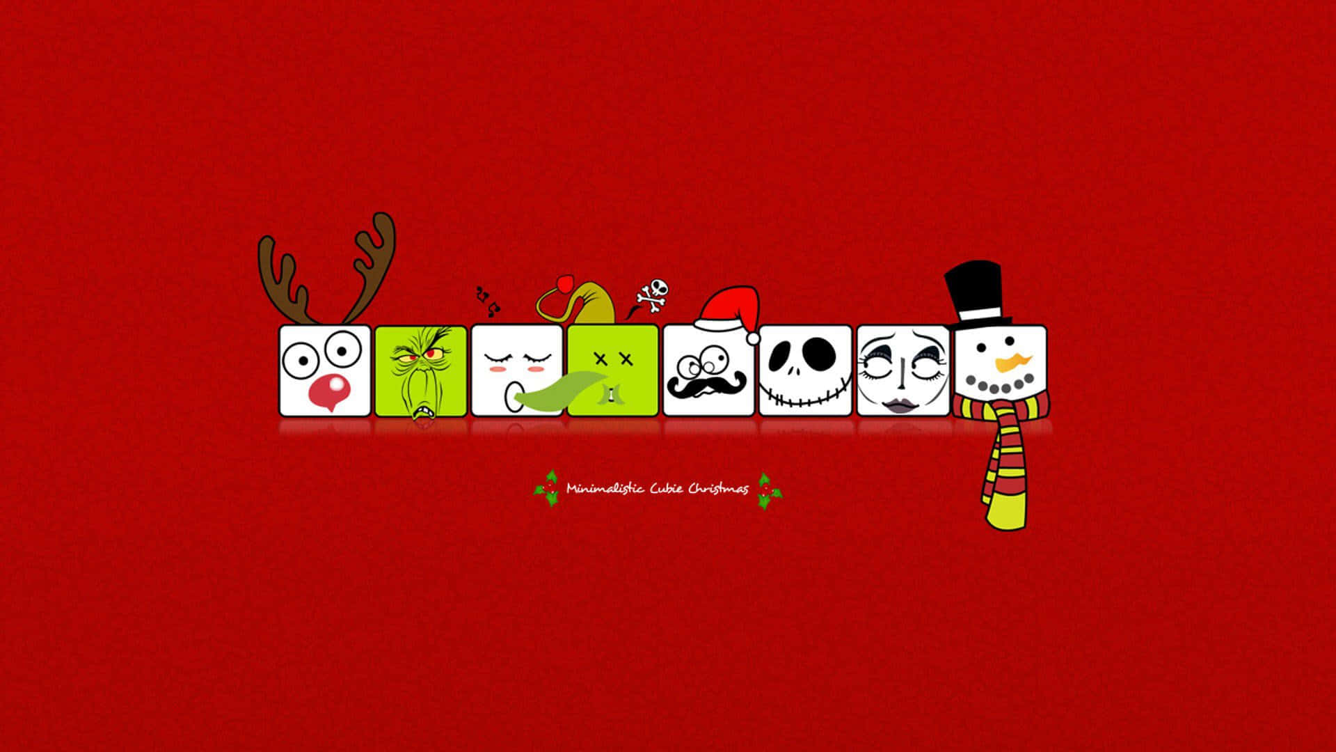 Funny Christmas Zoom Background Hilarious Cartoon Faces