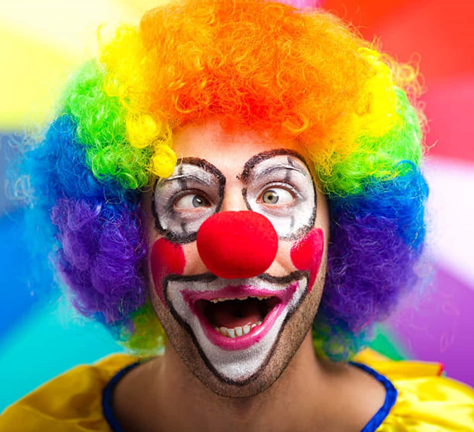 Crazy Eye Funny Clown Pictures