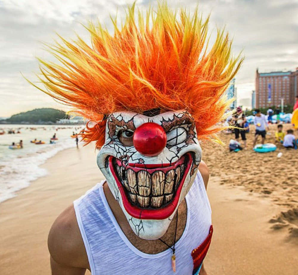 Aggressive Funny Clown Pictures
