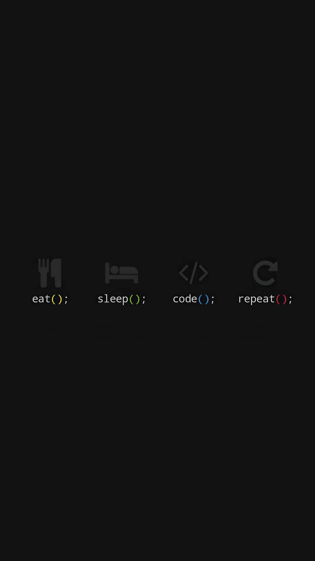 Funny Coding Icons Wallpaper