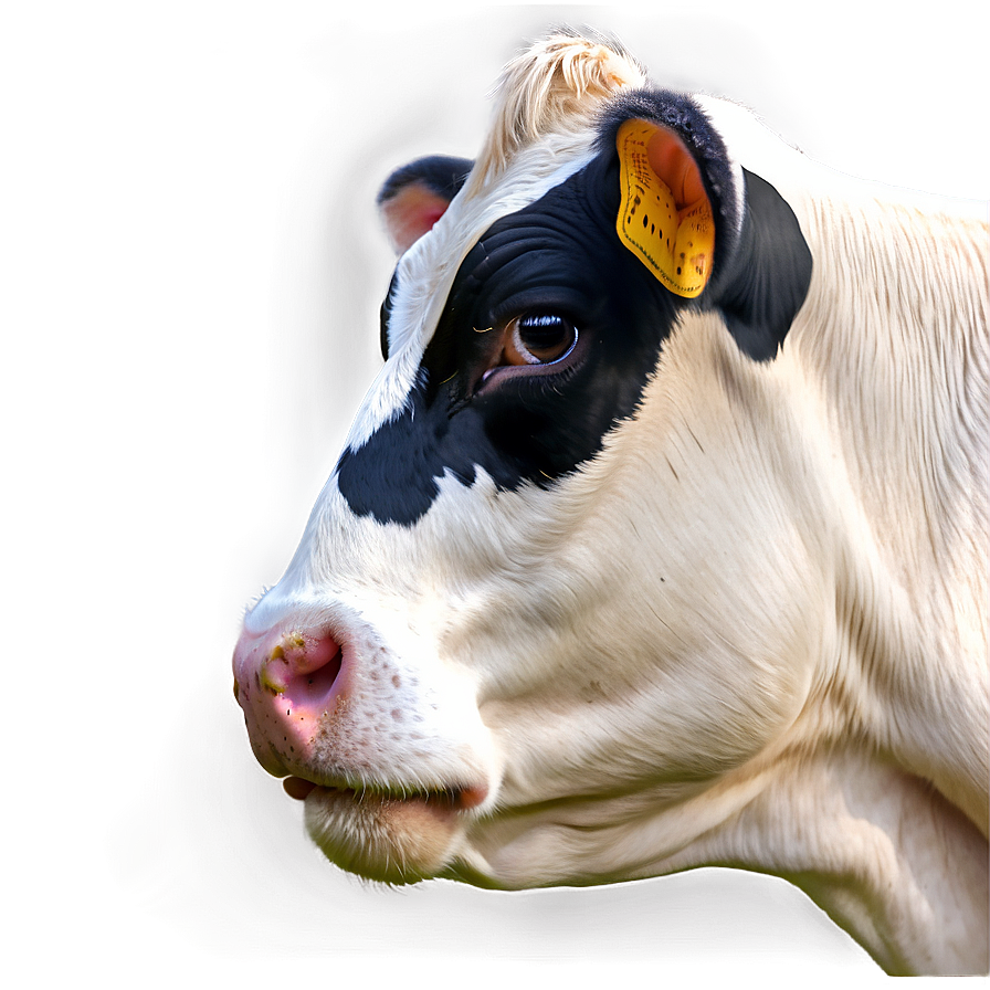 Funny Cow Face Cartoon Png Yes PNG