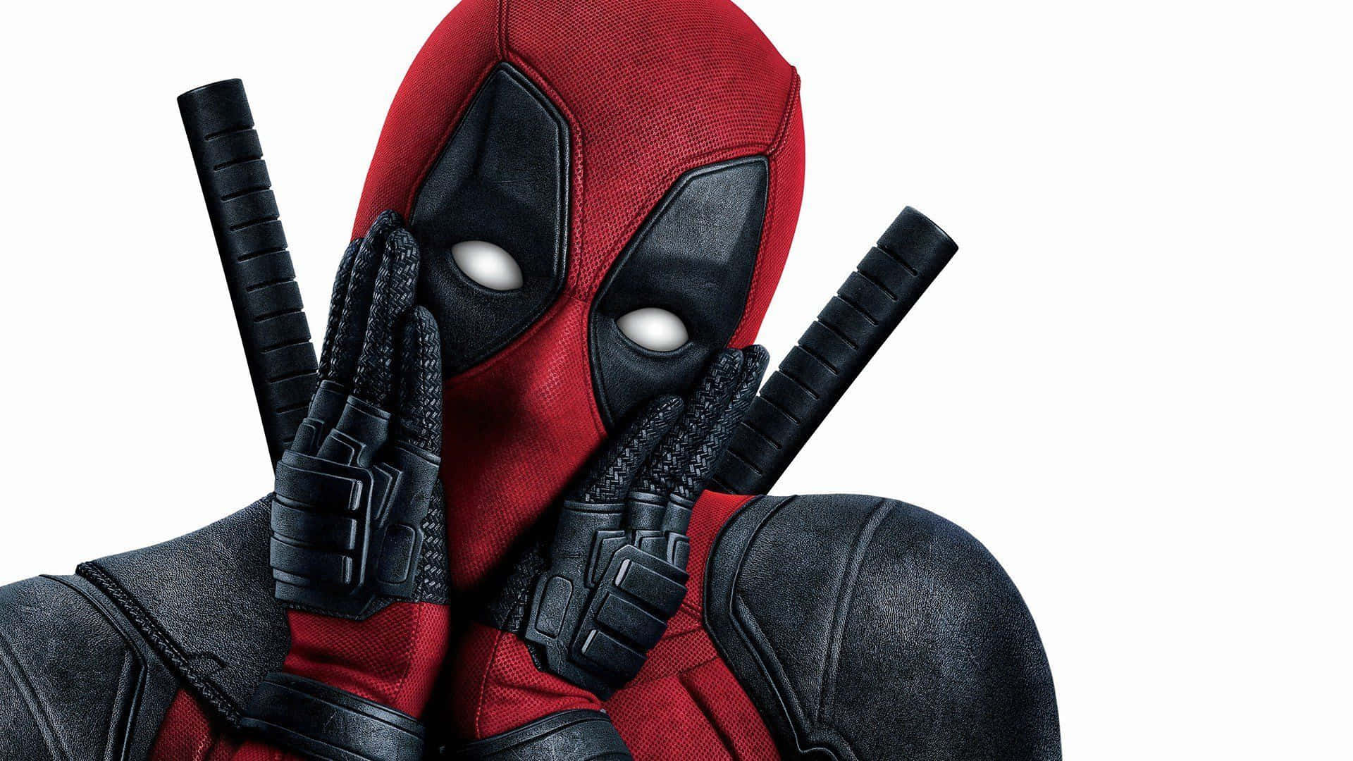 "Deadpool shows his funny side in this hilarious photo!" Wallpaper